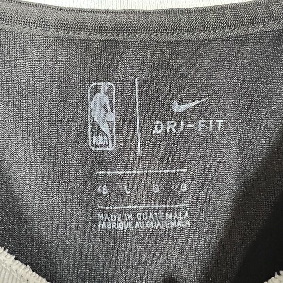 Nike NBA Brooklyn Swingman Jersey Kyrie Irving #11 Men's Black Size 48 Polyester - Picture 9 of 12